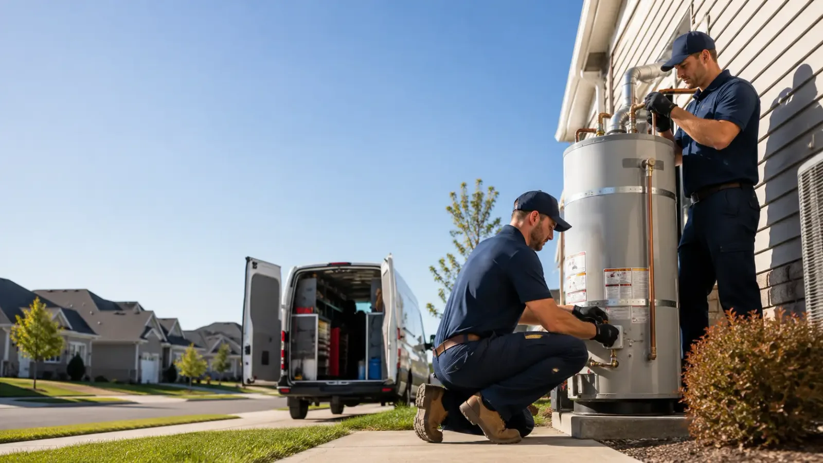 Water Heater Installation in Perronville, MI